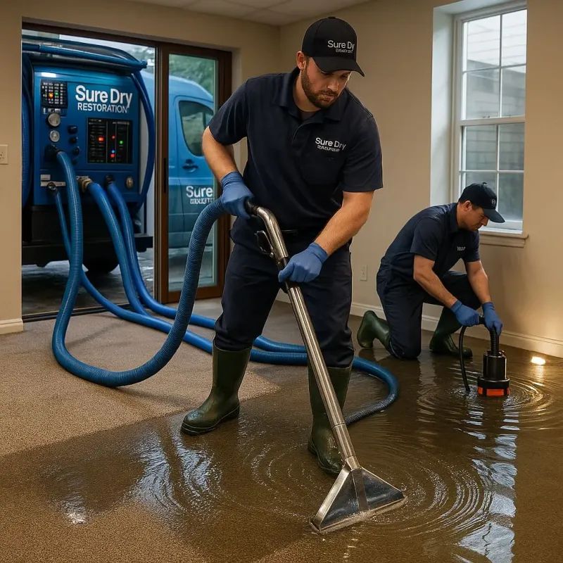 Water Extraction and Removal process in Nipomo, CA